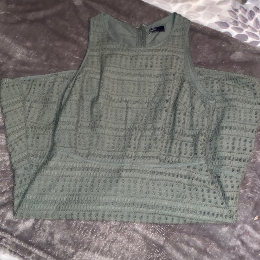 Army green GAP dress
